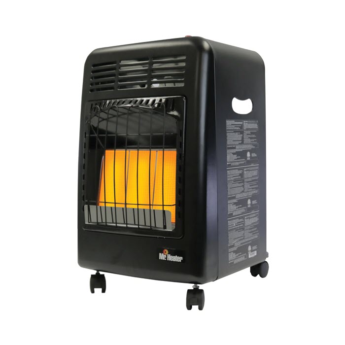 Mr. Heater Portable Radiant Cabinet Heater, 18,000 BTU, Propane, model MH18CH