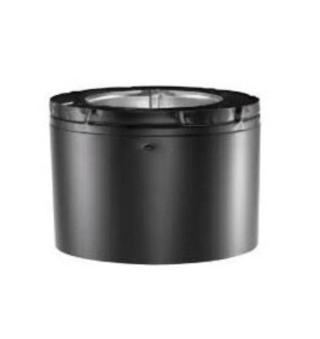 Napoleon W175-0053 black 4-inch by 7-inch double-wall adapter for connecting Napoleon fireplaces to Simpson DuraVent pipe.