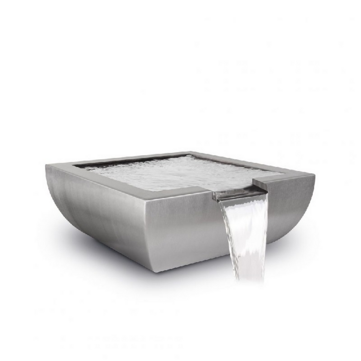 The Outdoor Plus Avalon Water Bowl, 24 inch, Stainless Steel, model OPT-24AVSSWO
