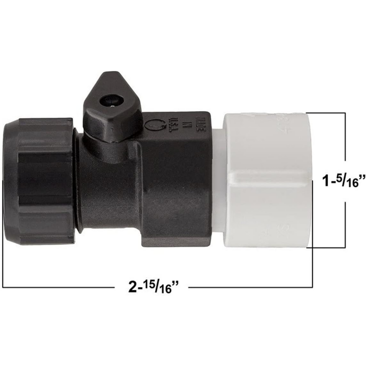 The Outdoor Plus Drain Valve, Self-Contained Unit Replacement, model OPT-RP-DRV, view 3