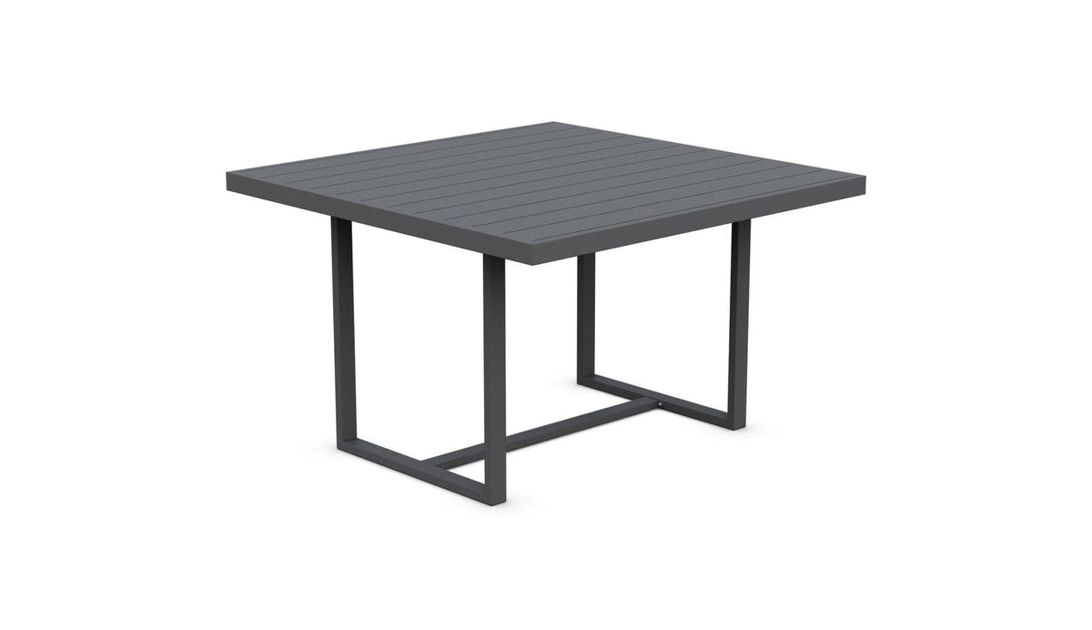 Pavia Square Dining Table 48" in Charcoal
