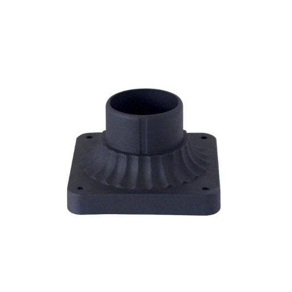 Everglow PEDBASE cast aluminum pedestal mount base