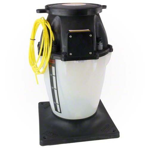 Pentair Liquid Chlorine Tank, 4 Gallon, model 521397