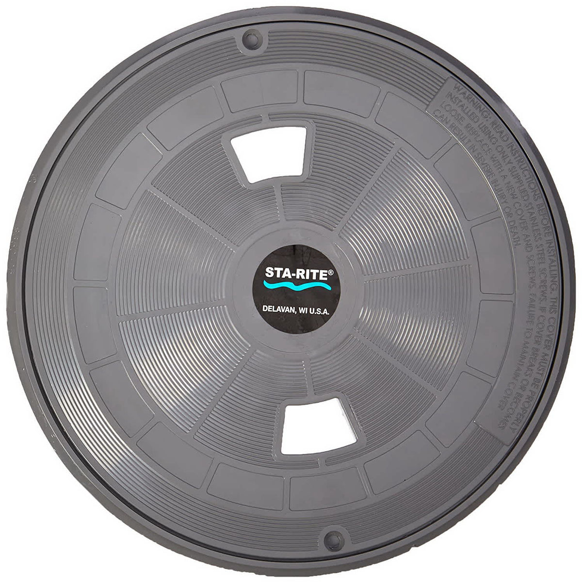 Pentair U-3 Skimmer Lid and Collar Set, Gray, model 086500169C