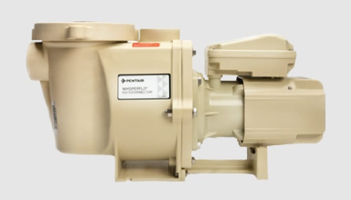 Pentair WhisperFlo 1.1 THP In-Ground Pool Pump, Single Speed