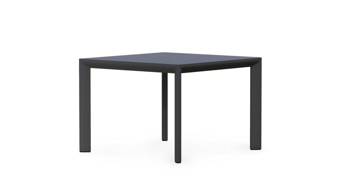 Porto Square Dining Table in Charcoal