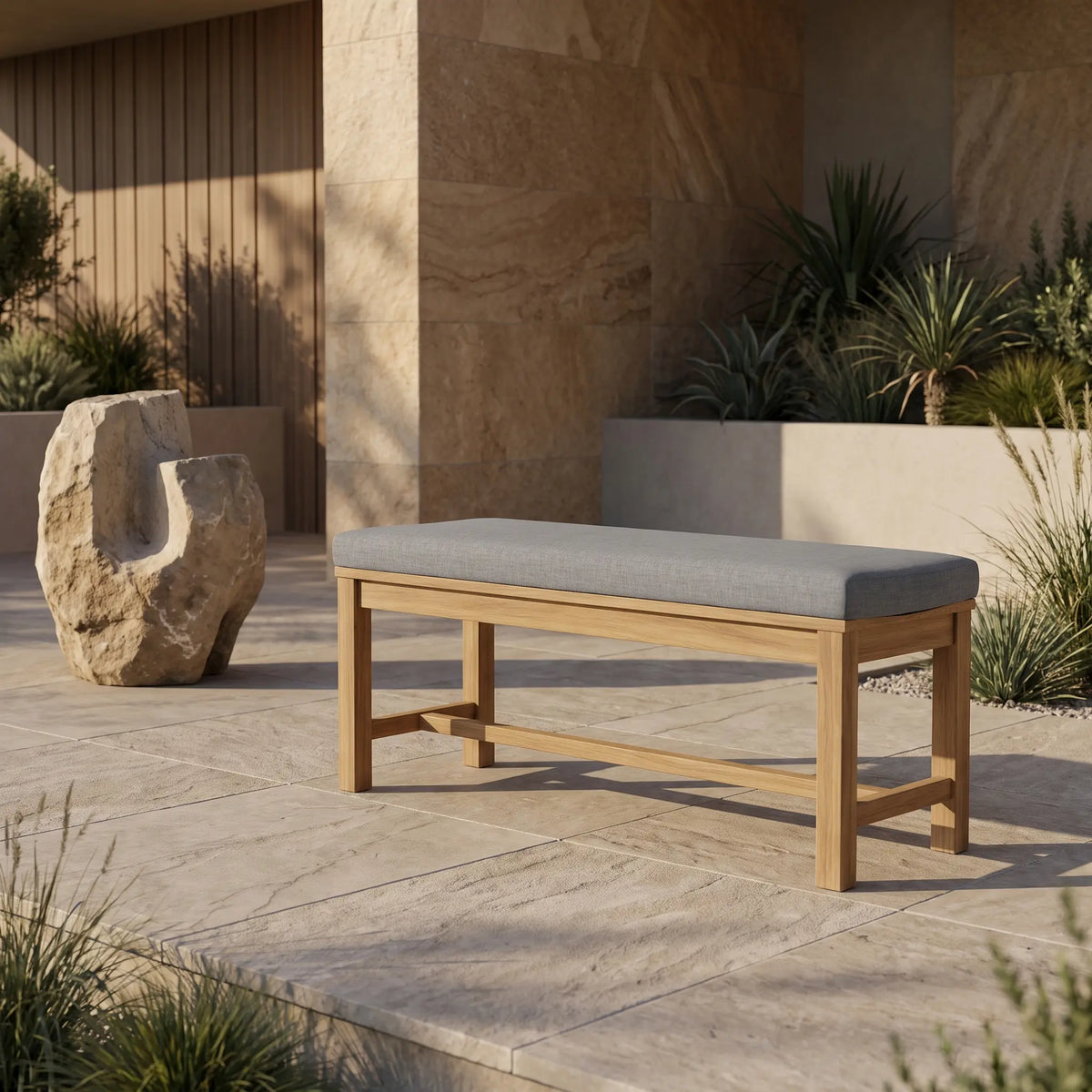 Anderson Teak Cushion for the Casablanca 2-Seater Backless Bench
