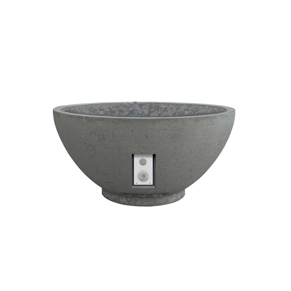Firegear SAN2-34DPSMT-N-SL 39-inch slate natural gas Match Throw fire bowl