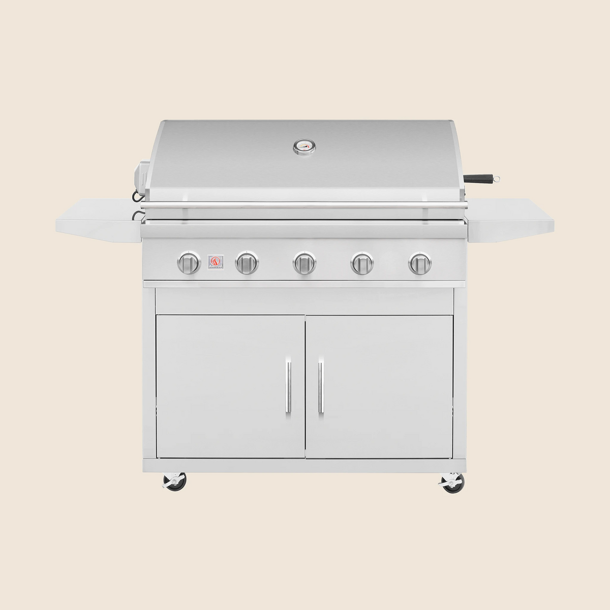 Summerset Cart for 40 inch Sizzler and Sizzler Pro Grills, model CART-SZR40