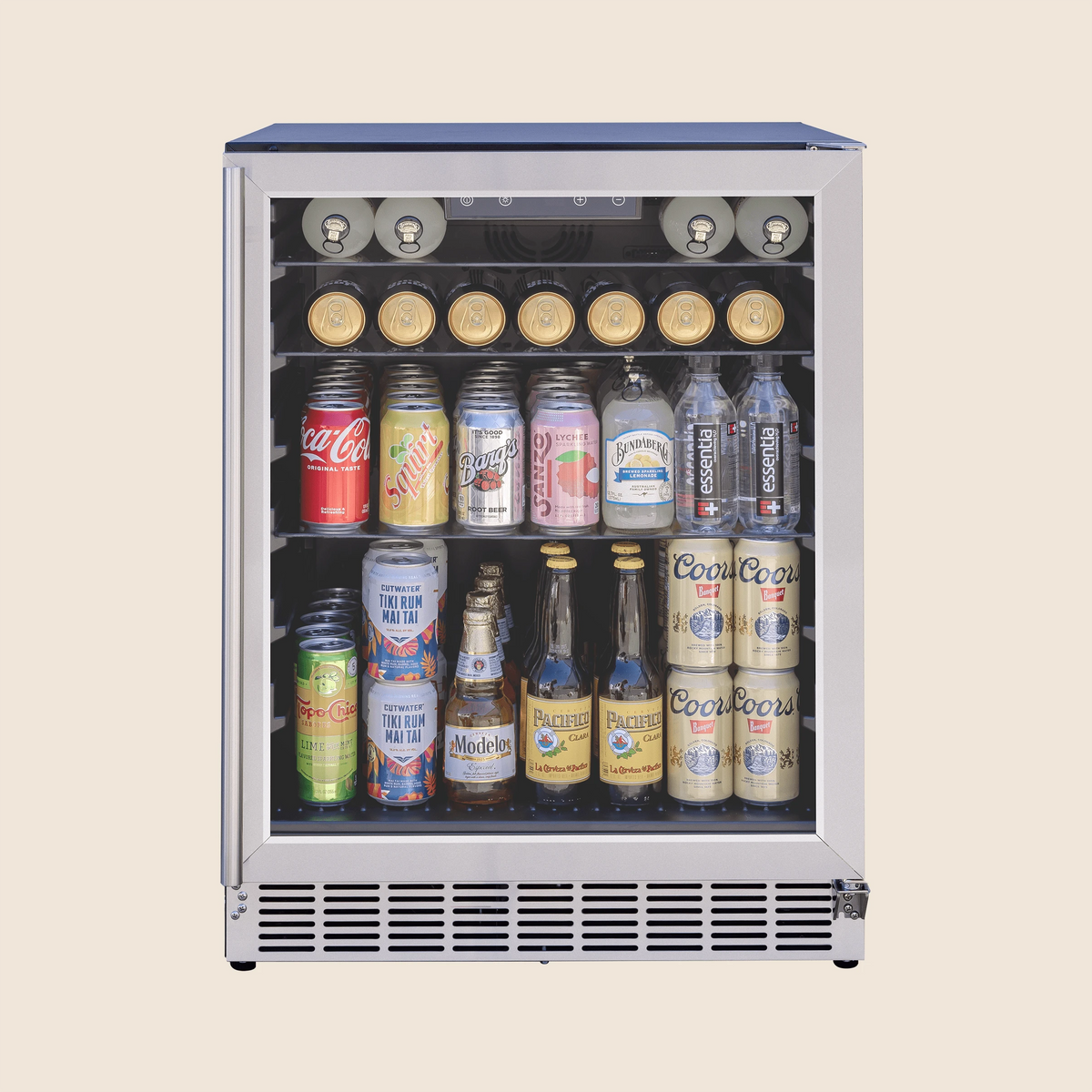 Summerset Outdoor Refrigerator with Glass Door, 24 inch, 5 Cu. Ft., model RFR-24G