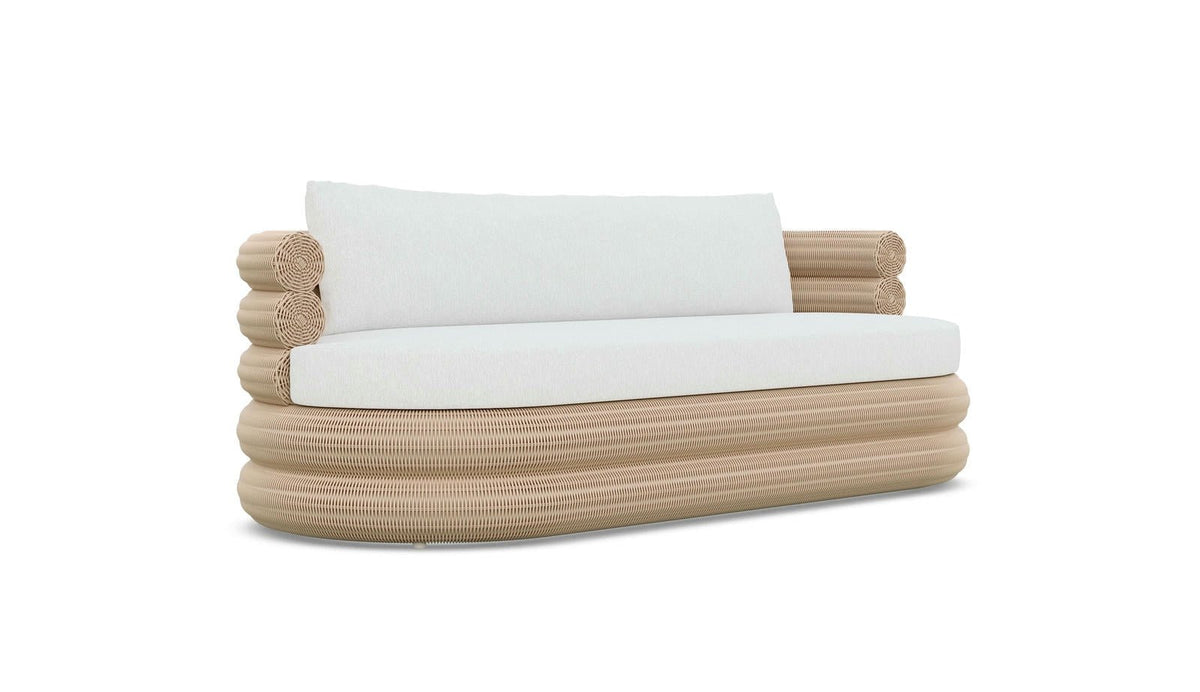 Texoma 3 Seat Sofa, Almond