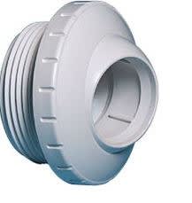 Waterway Plastics Eyeball Fitting, Threaded, White, model 400-1410E