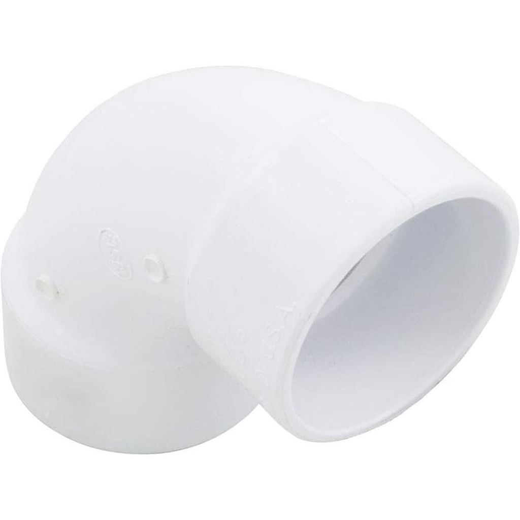 Waterway Plastics 90-Degree Socket Elbow, 2 inch Socket, model 411-9130