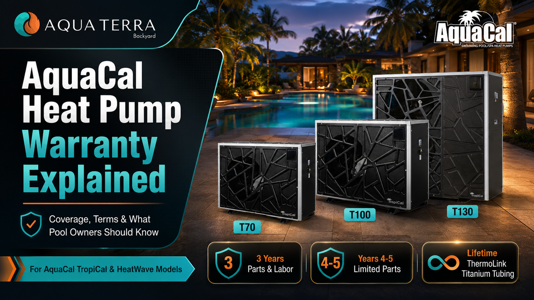 AquaCal Heat Pump Warranty Explained Blog Cover Photo