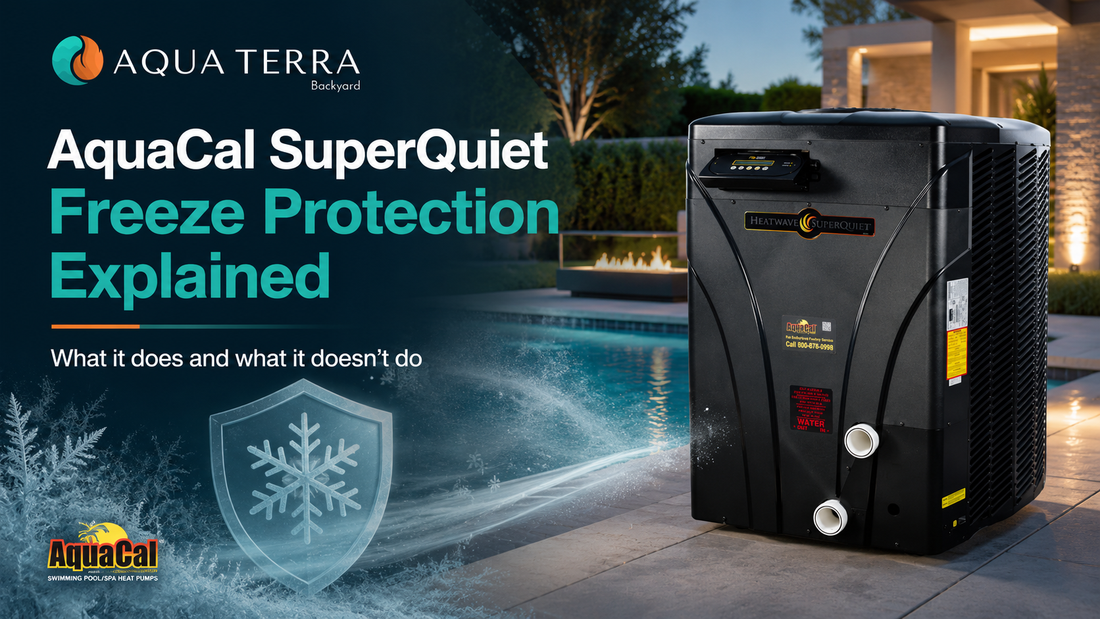 AquaCal SuperQuiet Freeze Protection Explained What It Does and What It Does Not Do