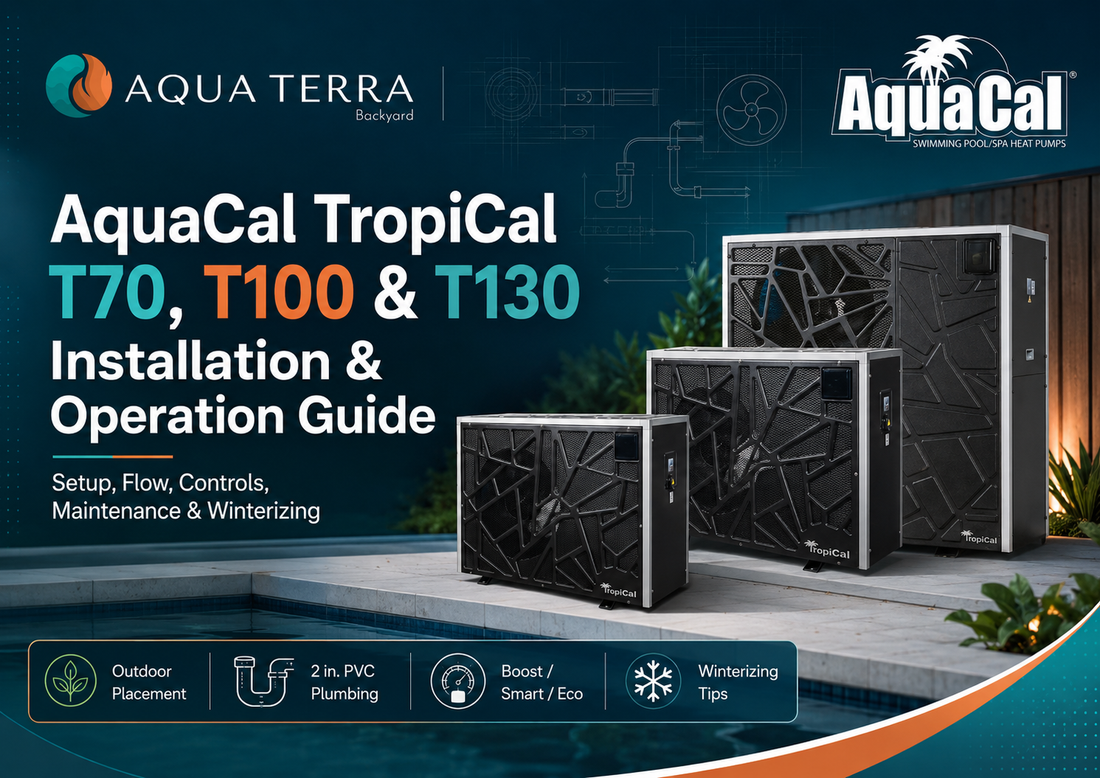 AquaCal TropiCal T70, T100 T130 Manual Explained Blog Cover