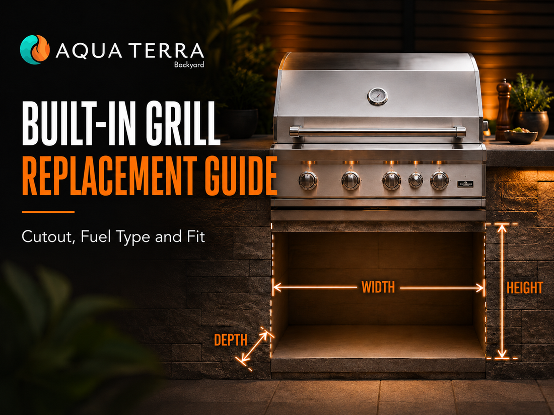 How to Measure for a Built-In Grill Replacement: Cutout Dimensions, Fuel Type and Outdoor Kitchen Fit