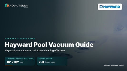 Hayward Pool Vacuum Guide, over a pool return jet.