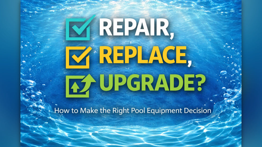 Repair, Replace or Upgrade? A Modern Pool Equipment Guide for Smarter Decisions