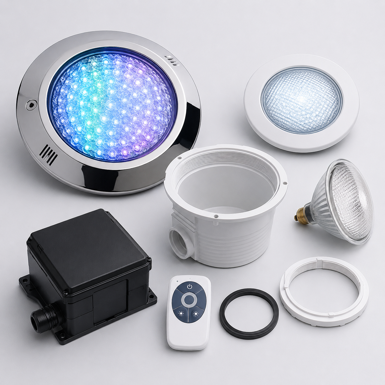 Pool Lighting, LED Pool Lights & Replacement Parts – Aqua Terra Backyard