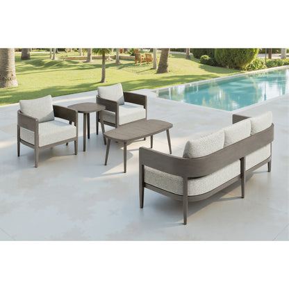 Foret Outdoor Patio Armchair, Beige