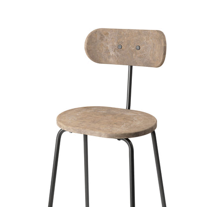 Mater Earth Stool with Backrest