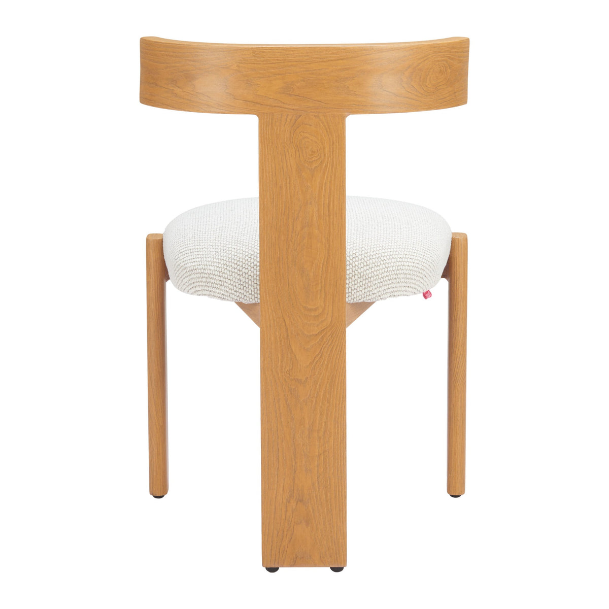 Tiana Outdoor Patio Dining Chair, Natural & Beige