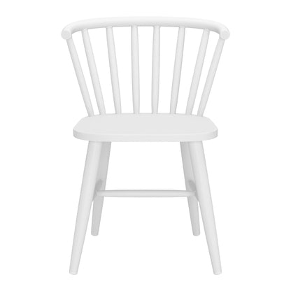 Shio Outdoor Patio Dining Chair, White