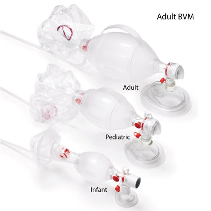Ambu Bag Valve Mask with HEPA filter, Kemp USA