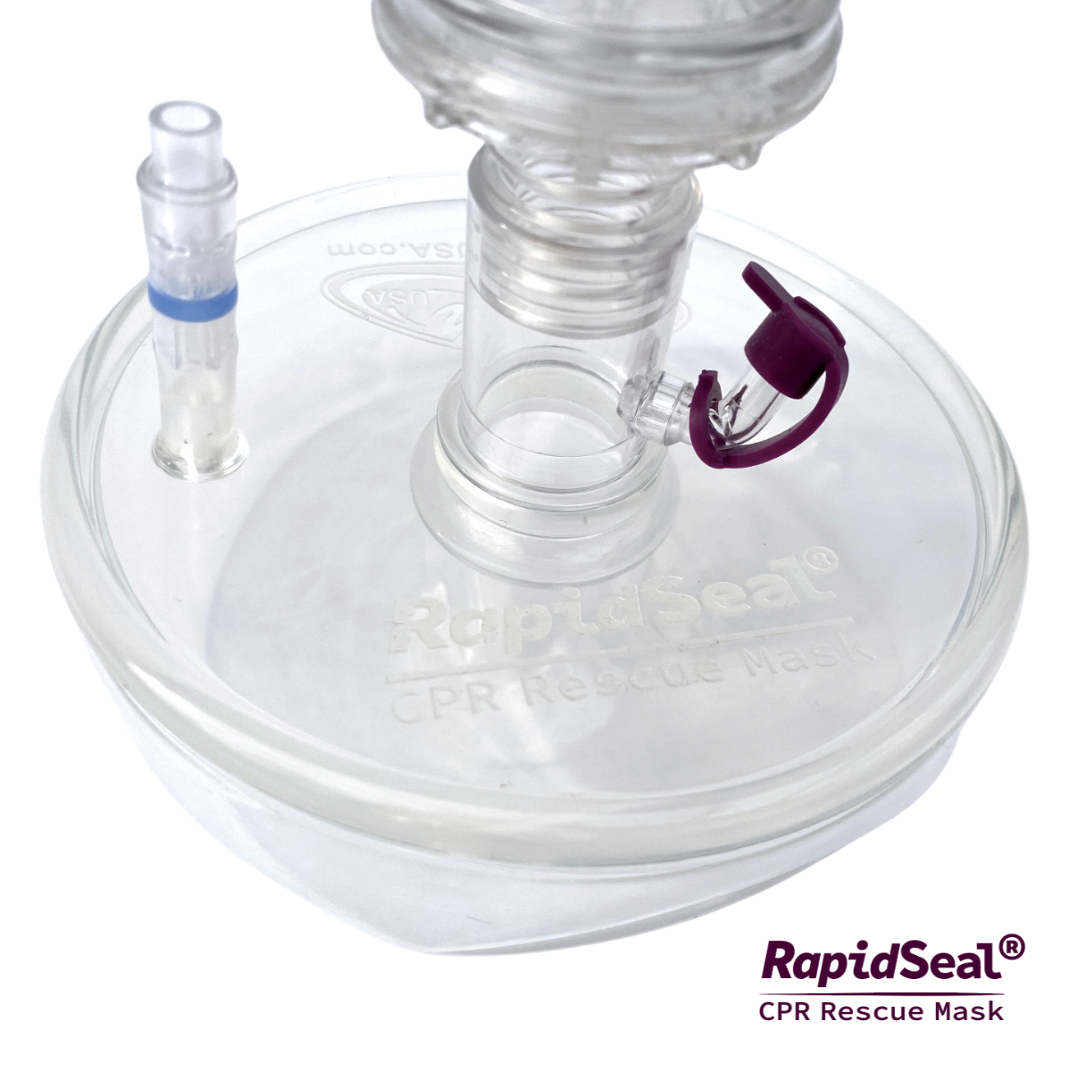 Kemp USA RapidSeal Resuscitation Mask with O2 Port, Kemp USA