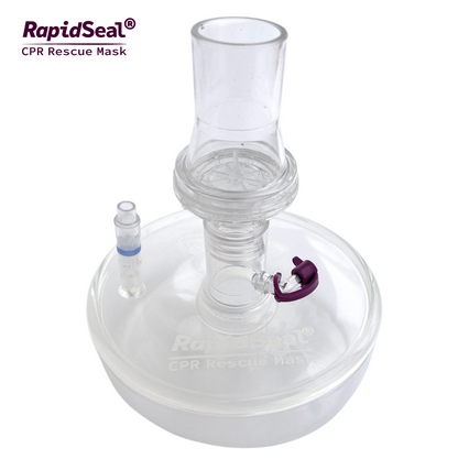 Kemp USA RapidSeal Resuscitation Mask with O2 Port, Kemp USA