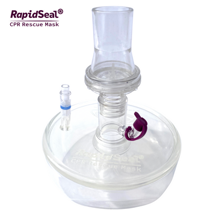 Kemp USA RapidSeal Resuscitation Mask with O2 Port, Kemp USA
