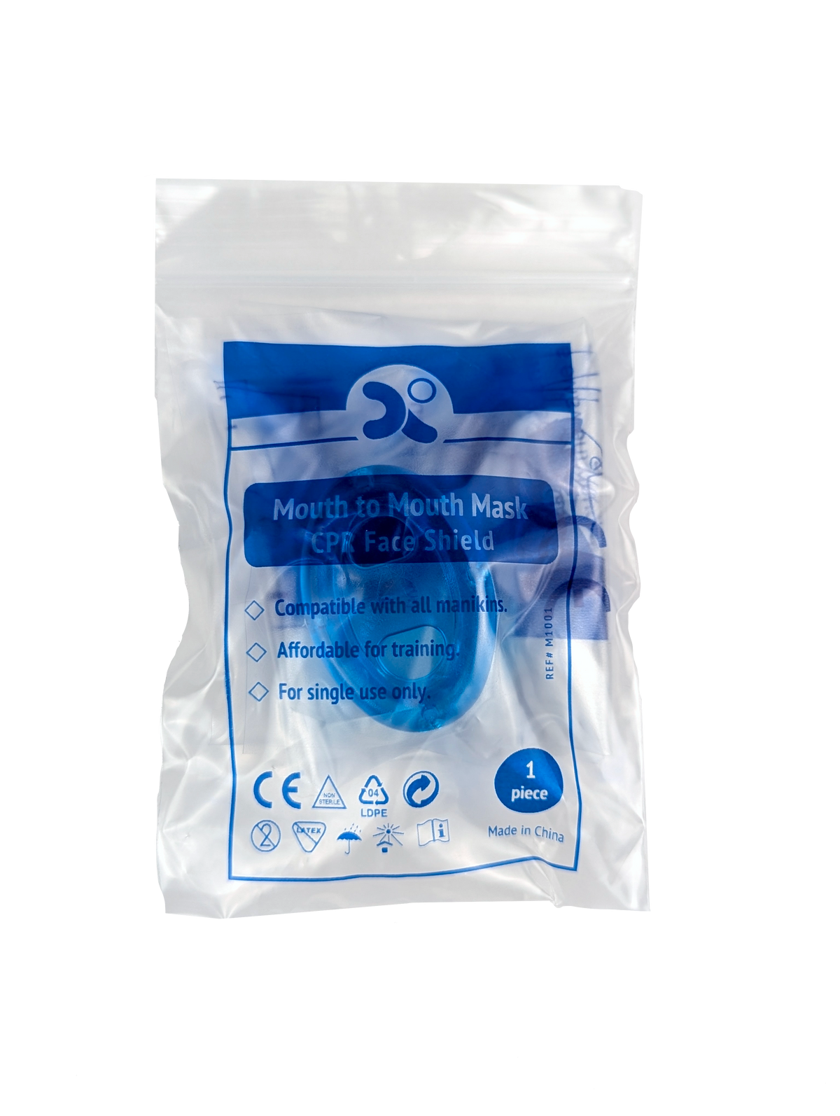 Kemp USA CPR Face / Mouth Disposable Shield