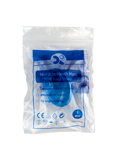 Kemp USA CPR Face / Mouth Disposable Shield