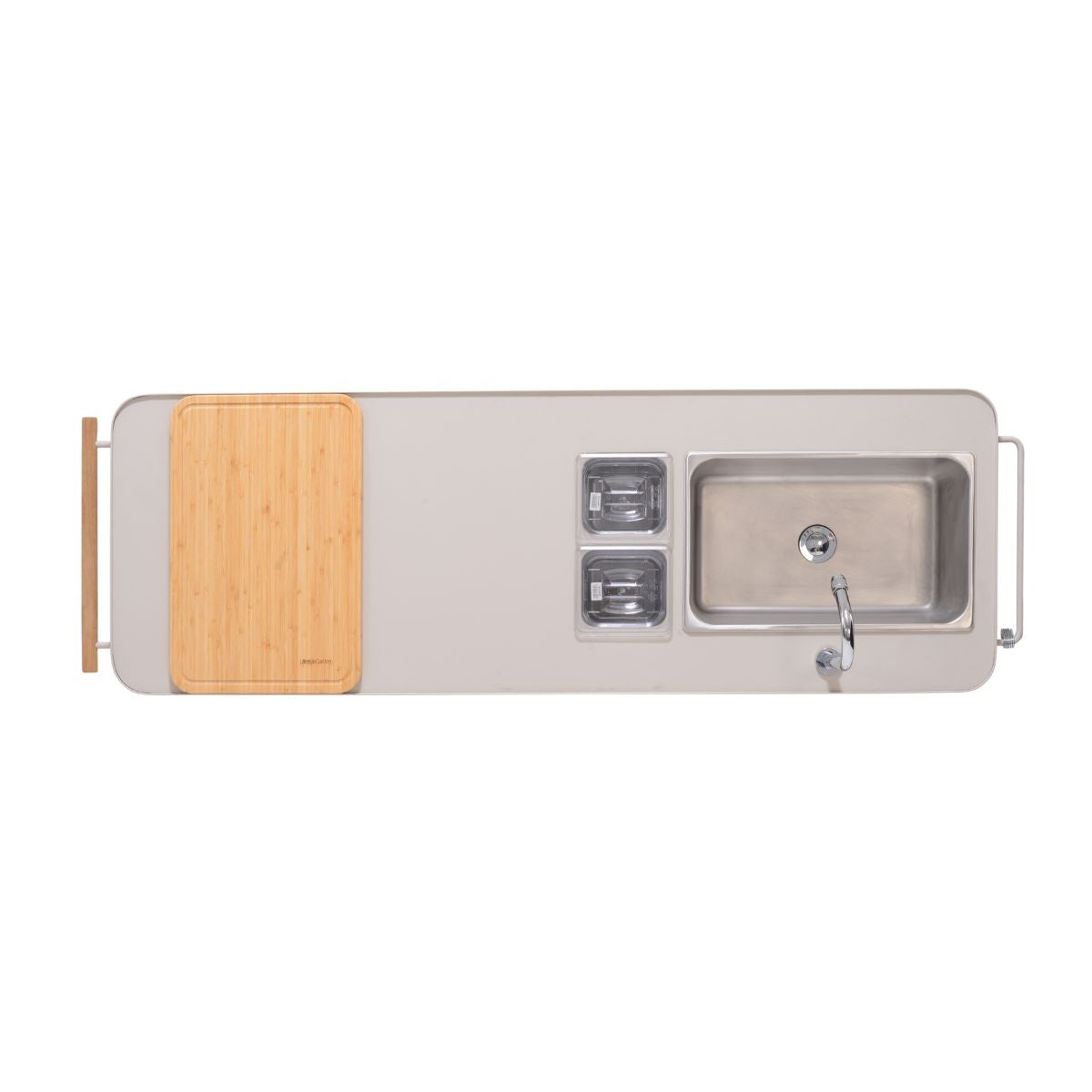 LifestyleGarden Portals Light Portable Outdoor Kitchen with Sink