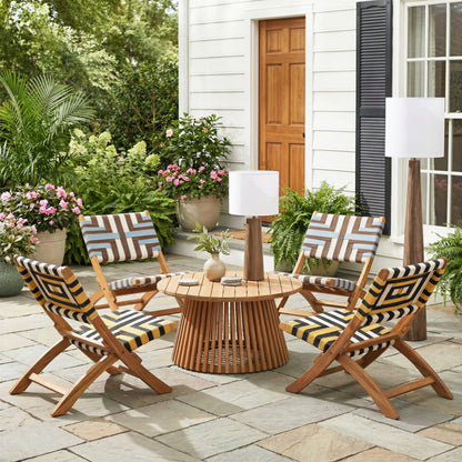 Sunshine Outdoor Patio Lounge Chair, Multicolor