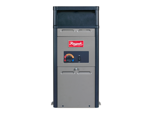 Raypak Above Ground P-R106A-AN-C #0-4999 105k BTU Natural Gas Copper Pool Heater