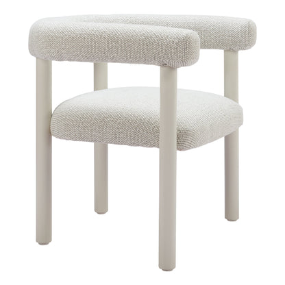Sunbath Outdoor Patio Dining Chair, Set of 2, White