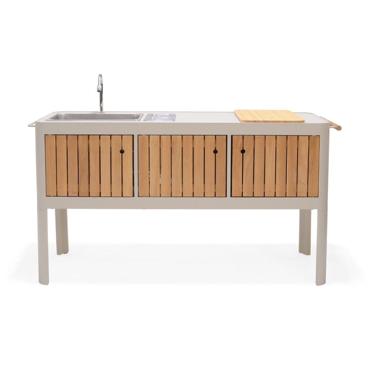 LifestyleGarden Portals Light Portable Outdoor Kitchen with Sink