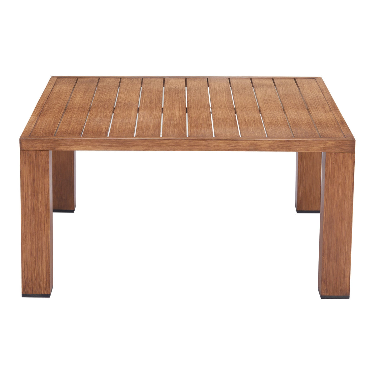 Regels Outdoor Patio Coffee Table, Natural