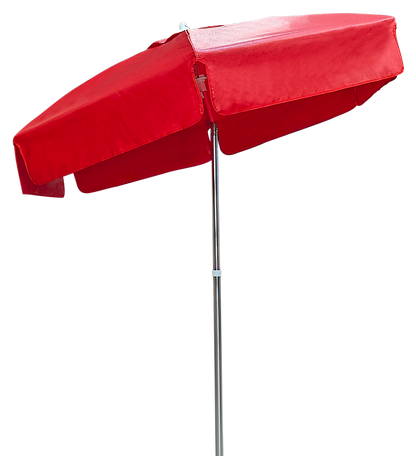 Kemp USA 6 ft Vinyl Umbrella, Solid Color, Kemp USA