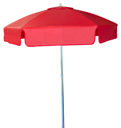 Kemp USA 6 ft Vinyl Umbrella, Solid Color, Kemp USA