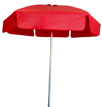Kemp USA 6 ft Vinyl Umbrella, Solid Color, Kemp USA