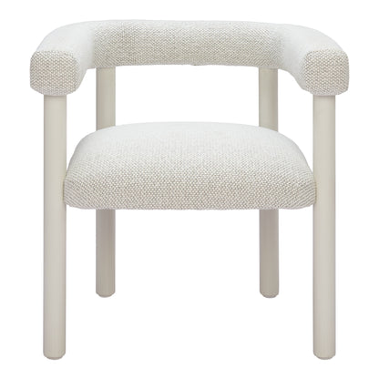 Sunbath Outdoor Patio Dining Chair, Set of 2, White