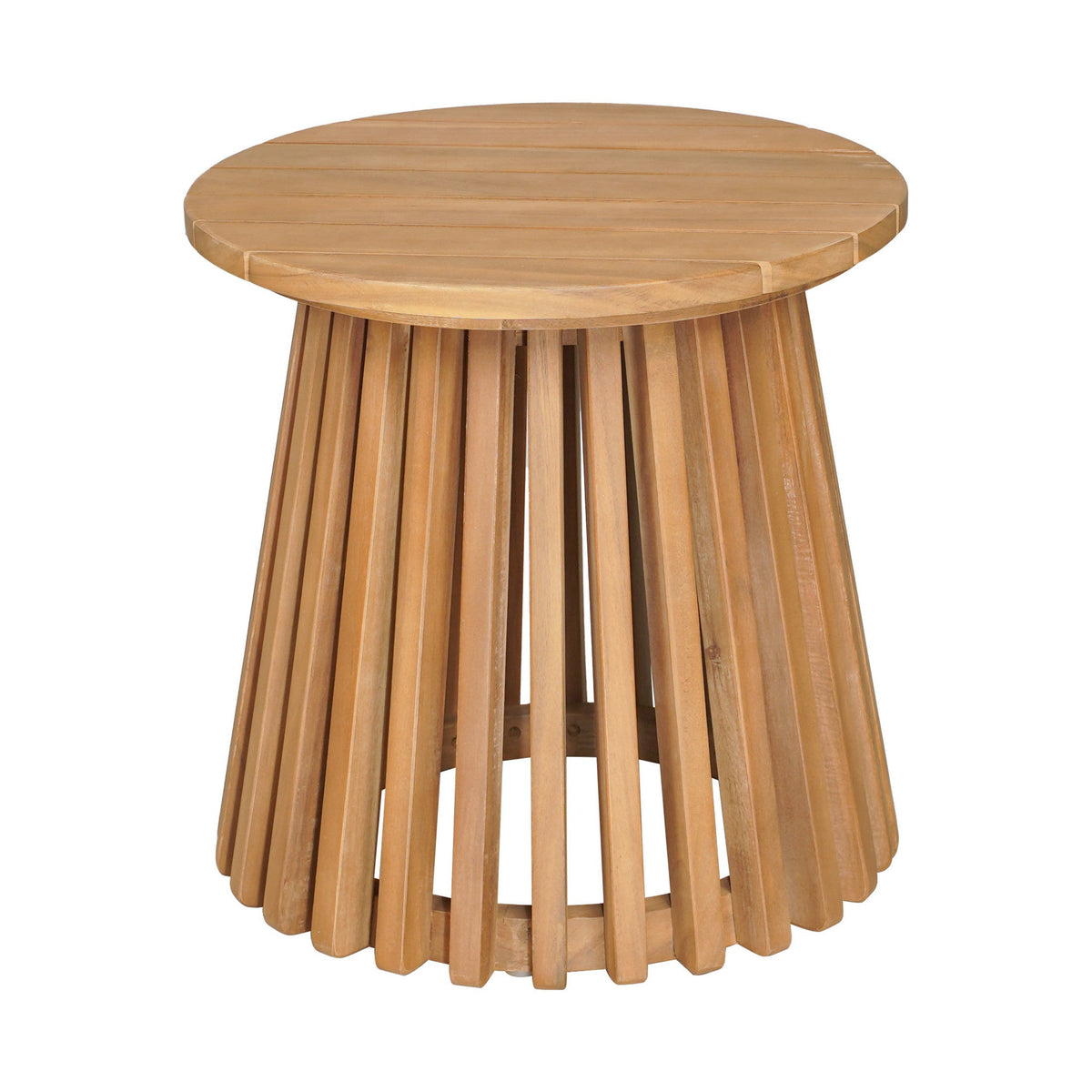 Zahara Outdoor Patio Side Table, Natural