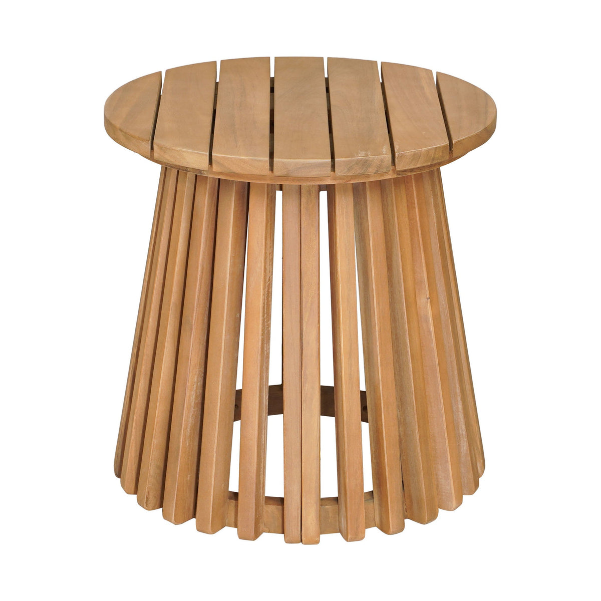 Zahara Outdoor Patio Side Table, Natural