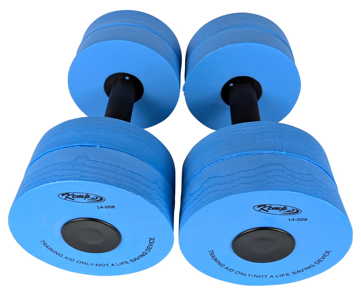 Kemp USA Water Aerobic EVA Foam Dumbbells Set (pair), Kemp USA
