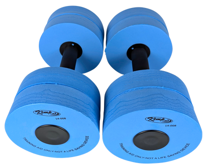Kemp USA Water Aerobic EVA Foam Dumbbells Set (pair), Kemp USA