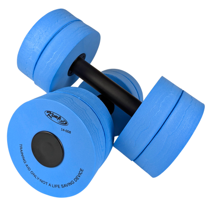 Kemp USA Water Aerobic EVA Foam Dumbbells Set (pair), Kemp USA