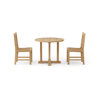 Anderson Teak Montage Saratoga 3-Piece Dining Set